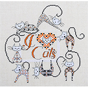 MarNic Designs - I Love... Cats THUMBNAIL
