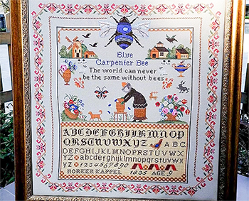 Twin Peak Primitives - Blue Carpenter Bees MAIN