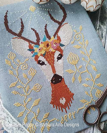 Barbara Ana Designs - Spring Deer MAIN