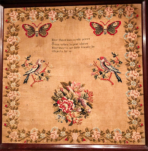 cross stitch antiques cross stitch patterns antique sampler reproduction may these lines a relic