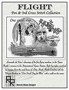 Ronnie Rowe Designs - Flight - Pen & Ink Cross Stitch Collection THUMBNAIL