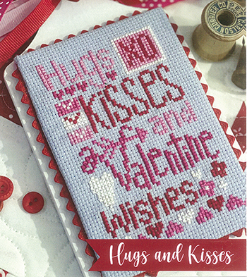 Primrose Cottage Stitches - Hugs and Kisses MAIN