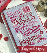Primrose Cottage Stitches - Hugs and Kisses THUMBNAIL