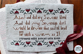 Lindy Stitches - Alas And Did My Saviour Bleed MAIN