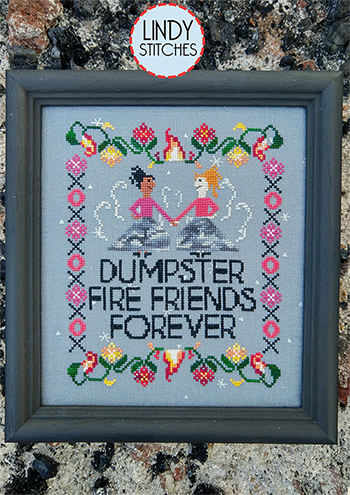 Lindy Stitches - Dumpster Fire Friends Forever MAIN