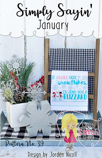Little Stitch Girl - Simply Sayin' January MAIN