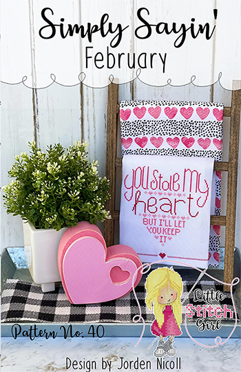 Little Stitch Girl - Simply Sayin' February MAIN