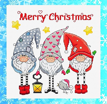Les Petites Croix De Lucie - Gnomes De Noel (Christmas Gnomes) MAIN