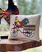 Twin Peak Primitives - Easter Rooster THUMBNAIL