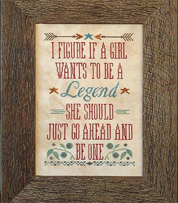 Little House Needleworks - Tumbleweeds 7 - Legendary Girls MAIN