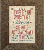 Little House Needleworks - Tumbleweeds 7 - Legendary Girls THUMBNAIL