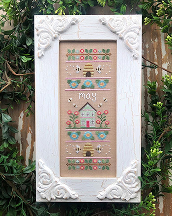 Country Cottage Needleworks - Sampler of the Month - May MAIN