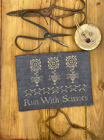 Stacy Nash Designs  - Run With Scissors Sewing Pouch MAIN