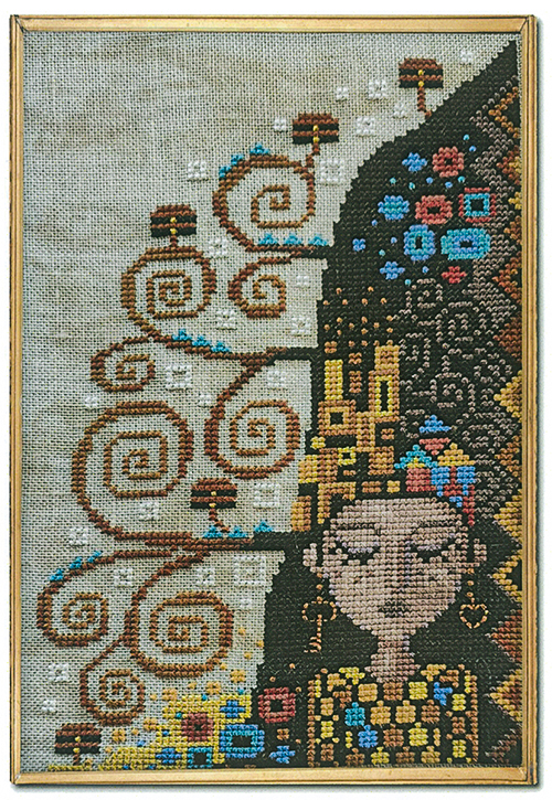 barbara ana designs cross stitch dreaming of klimt cross