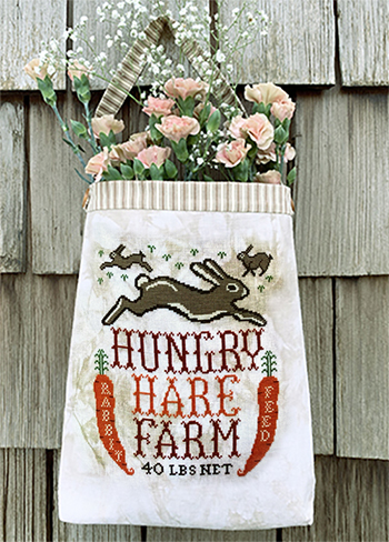 Carriage House Samplings - Hungry Hare Feed Sack MAIN
