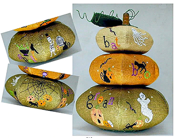 Praiseworthy Stitches - Creepy Pumpkin Stackers MAIN