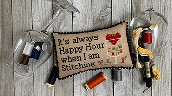 Needle Bling Designs - Happy When Stitching MAIN