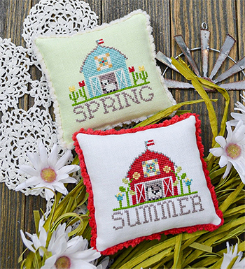 Annie Beez Folk Art - Bitty Barns Spring & Summer MAIN