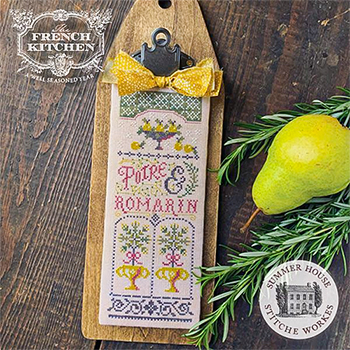 Summer House Stitche Workes - Poire Et Romarin (Pear & Rosemary) MAIN