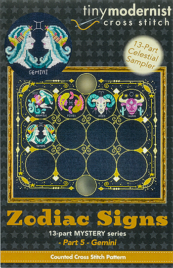 Tiny Modernist - Zodiac Signs 5 Gemini MAIN