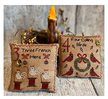 Mani Di Donna - Twelve Days of Christmas Series - French Hens & Calling Birds MAIN