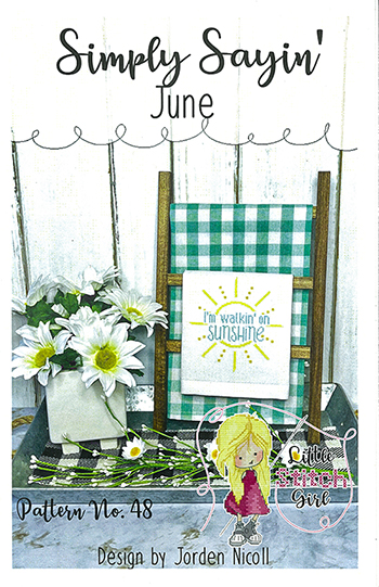 Little Stitch Girl - Simply Sayin' June MAIN