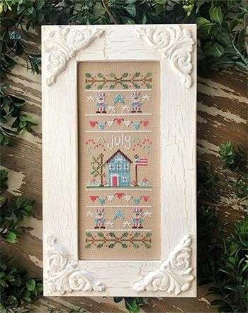 Country Cottage Needleworks - Sampler of the Month - July MAIN