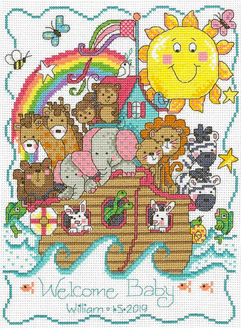 Imaginating - Noah's Ark Birth Announcement 3302 MAIN