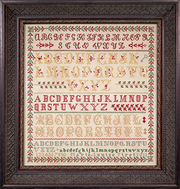 Hands Across The Sea Samplers - Marie Louise Piret 1911 MAIN