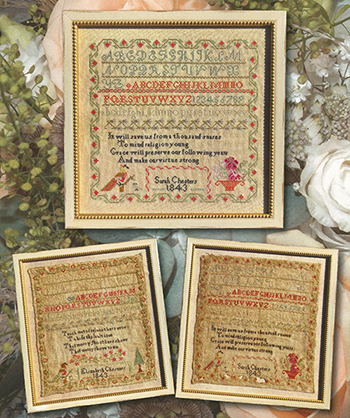 Cross Stitch Antiques - Sarah Chesters 1843 MAIN