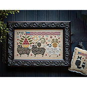 Plum Street Samplers - Flag Flock & Sheep Keep THUMBNAIL