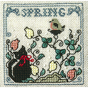 The Sweetheart Tree - Teenie Tweenie 219 Itty Bitty Kitty & The Baby Robin THUMBNAIL