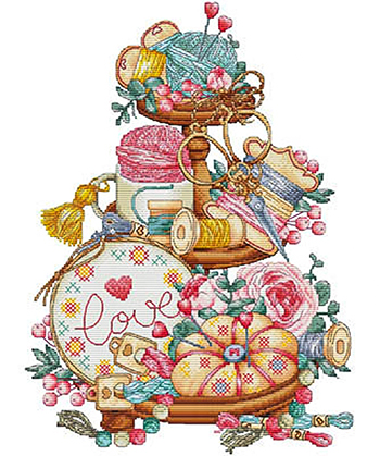 Les Petites Croix De Lucie - Needlework Tiered MAIN