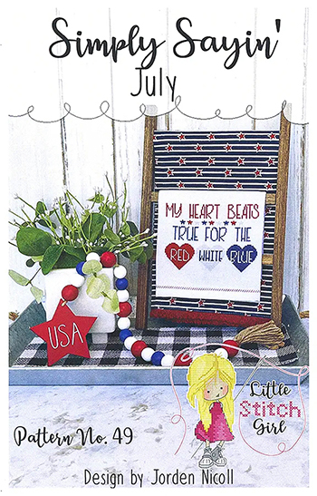 Little Stitch Girl - Simply Sayin' July MAIN