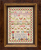 Hands Across The Sea Samplers - Rosa Sugars 1881 THUMBNAIL