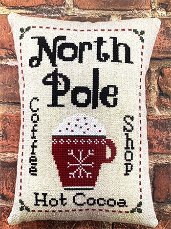 Needle Bling Designs - North Pole Shops Series - North Pole Coffee MAIN