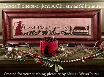 Needle Work Press - Good Tidings of Joy: A Christmas Silhouette MAIN