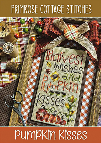 Primrose Cottage Stitches - Pumpkin Kisses MAIN