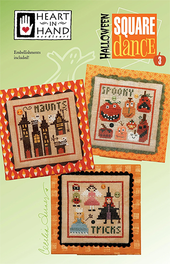 Heart In Hand Needleart - Halloween Square Dance 3 MAIN