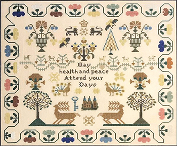 Milady's Needle - May Health And Peace Attend Your Days MAIN