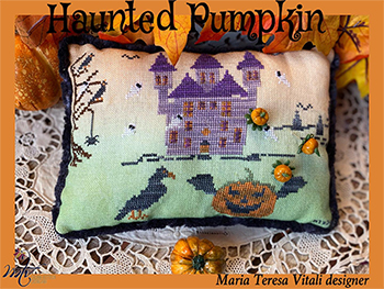 MTV Designs - Haunted Pumpkin Pillow MAIN