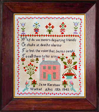 Mill On The Floss Samplers - Jane Kershaw 1843 MAIN