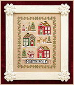 Country Cottage Needleworks - Greetings From The North Pole THUMBNAIL