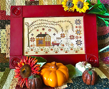 Pansy Patch Quilts and Stitchery - Seasons at Pansy Patch Manor - Faith, Fall at Pansy Patch Manor MAIN