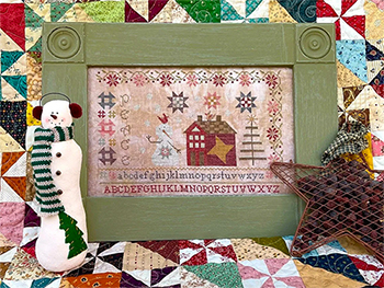 Pansy Patch Quilts and Stitchery - Seasons at Pansy Patch Manor - Peace, Winter at Pansy Patch Manor MAIN