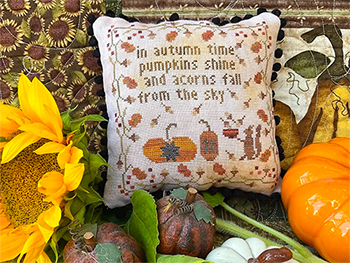 Pansy Patch Quilts and Stitchery - The Acorn Catcher MAIN