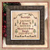 Little House Needleworks - Rudolph's Sampler THUMBNAIL
