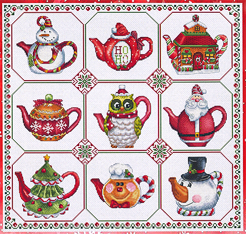 les petites croix de lucie christmas cups cross stitch