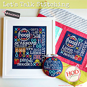 Hands On Design - Chalktalk - Let's Talk Stitching THUMBNAIL