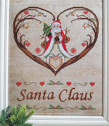 Serenita Di Campagna - Cuori Santa Claus cv163 MAIN
